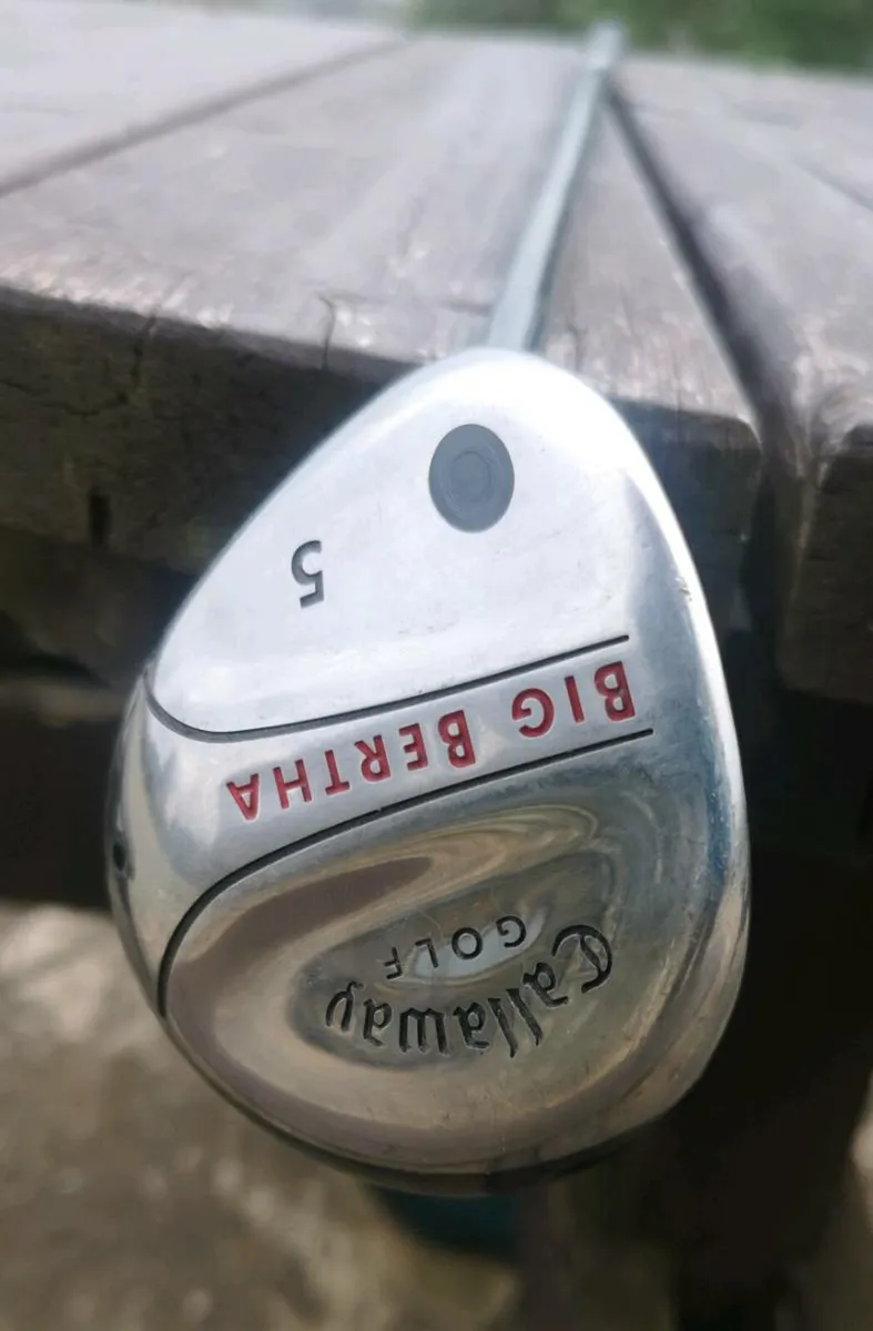 Left hand,Callaway Big Bertha 5 wood, 19* reg flex - Image 1