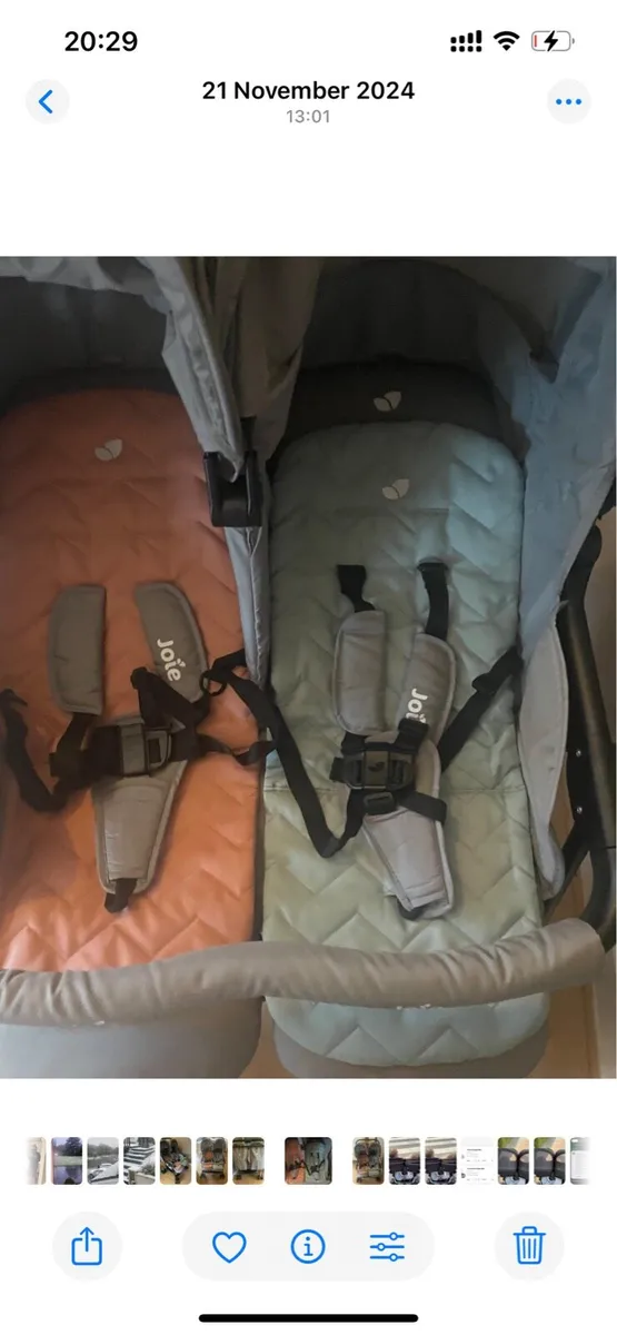 Joie double/twin buggy - Image 4