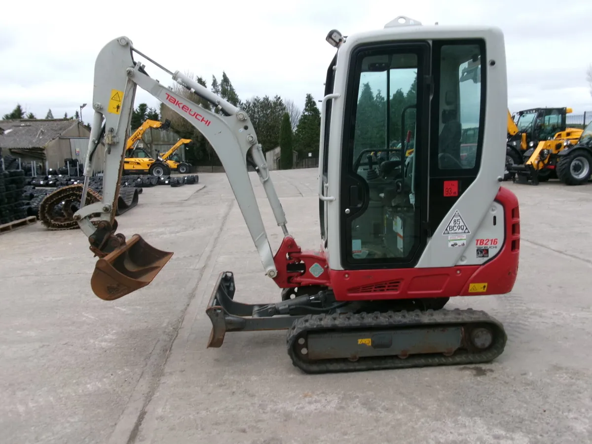 Takeuchi TB216 cab  #14004848 - Image 1