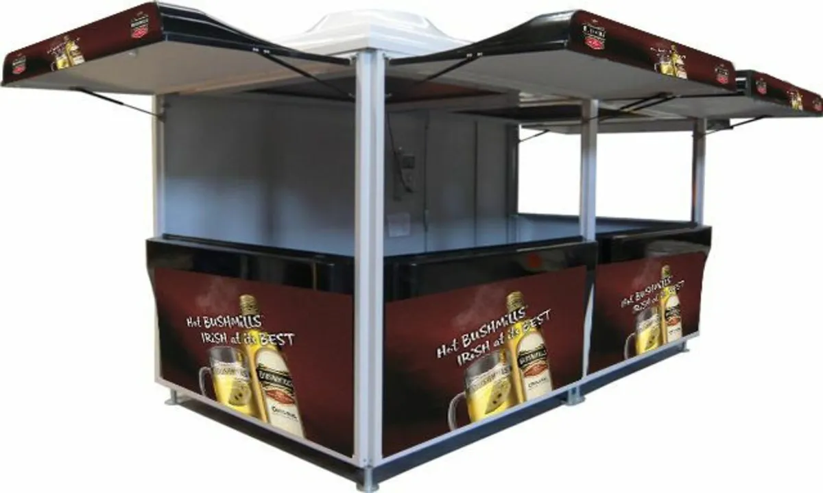 Outdoor beer garden bar - Image 1