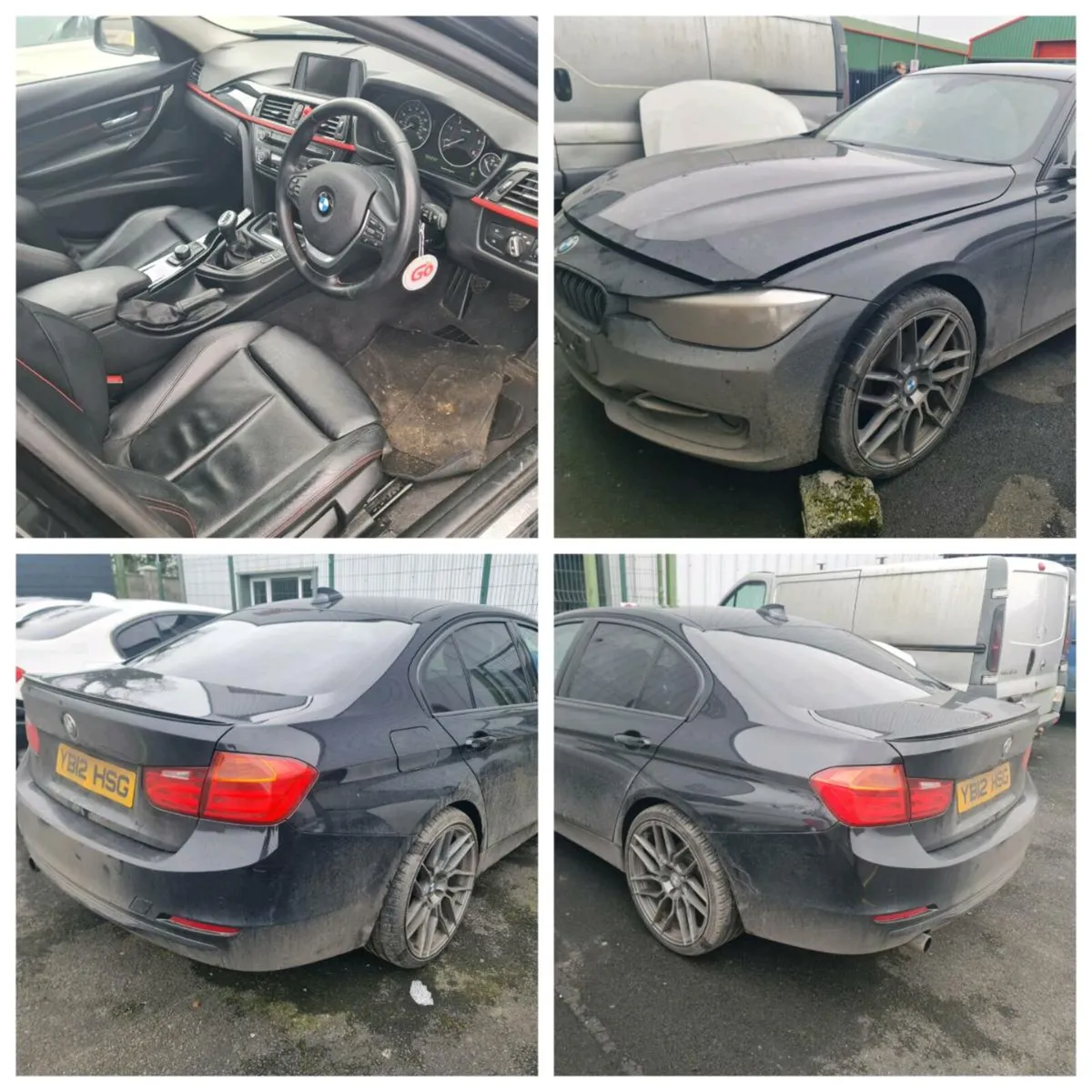 2012 BMW F30 318D SPORT BREAKING PARTS N47D20C - Image 2