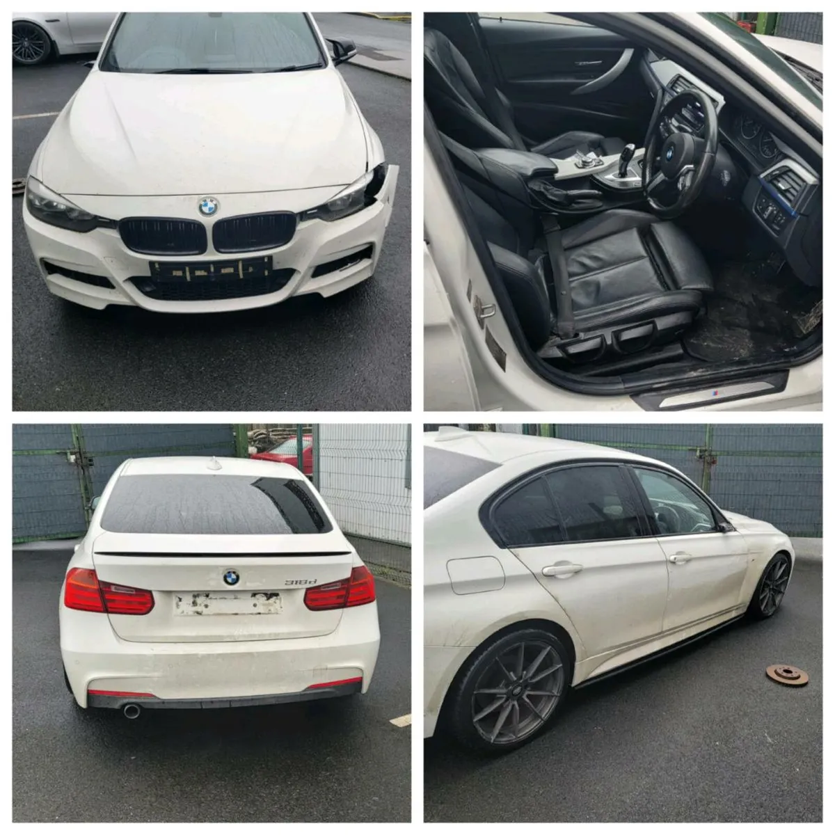 2012 BMW F30 318D SPORT BREAKING PARTS N47D20C - Image 3