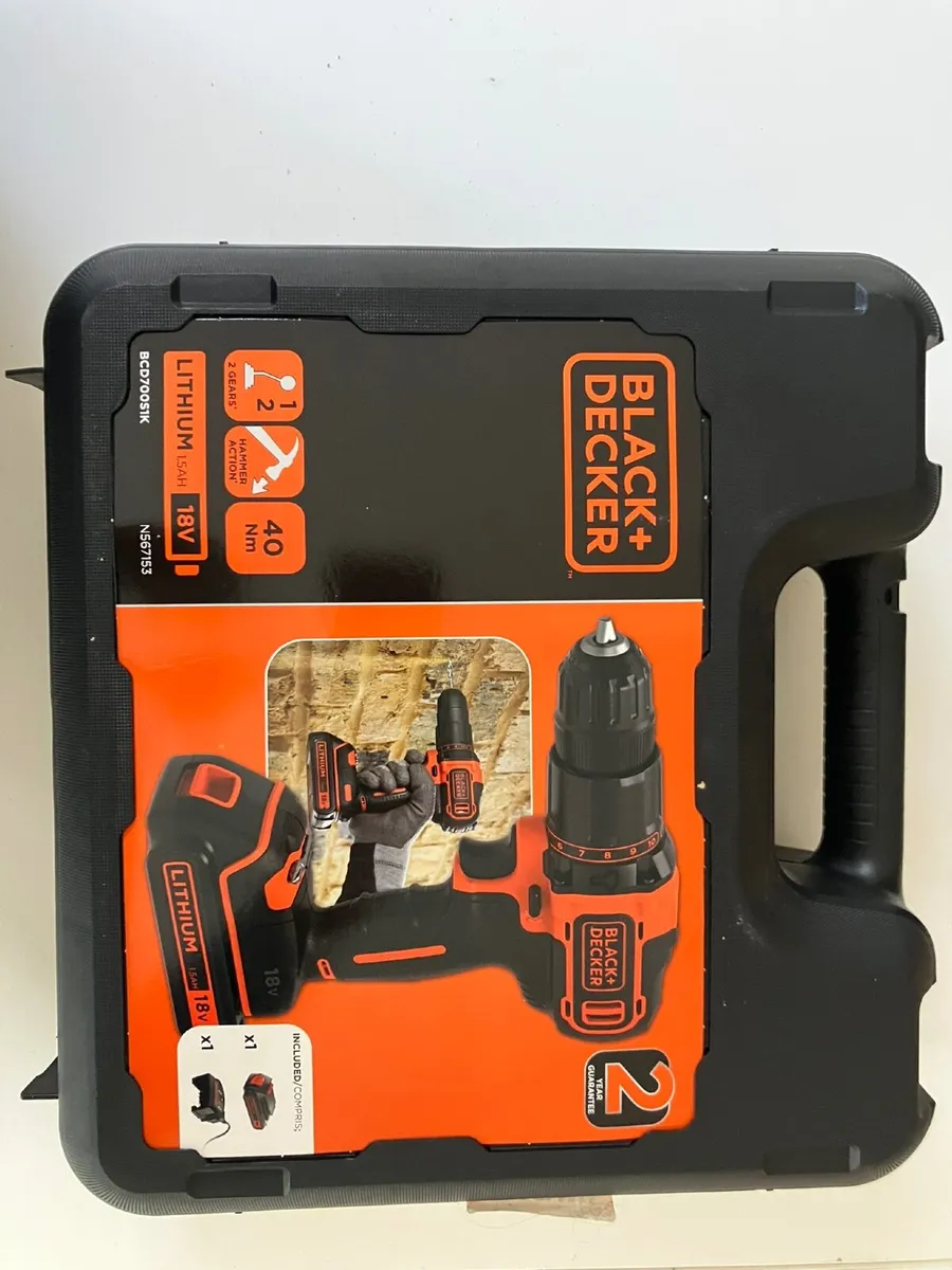 Black & Decker 18v Drill - Image 2