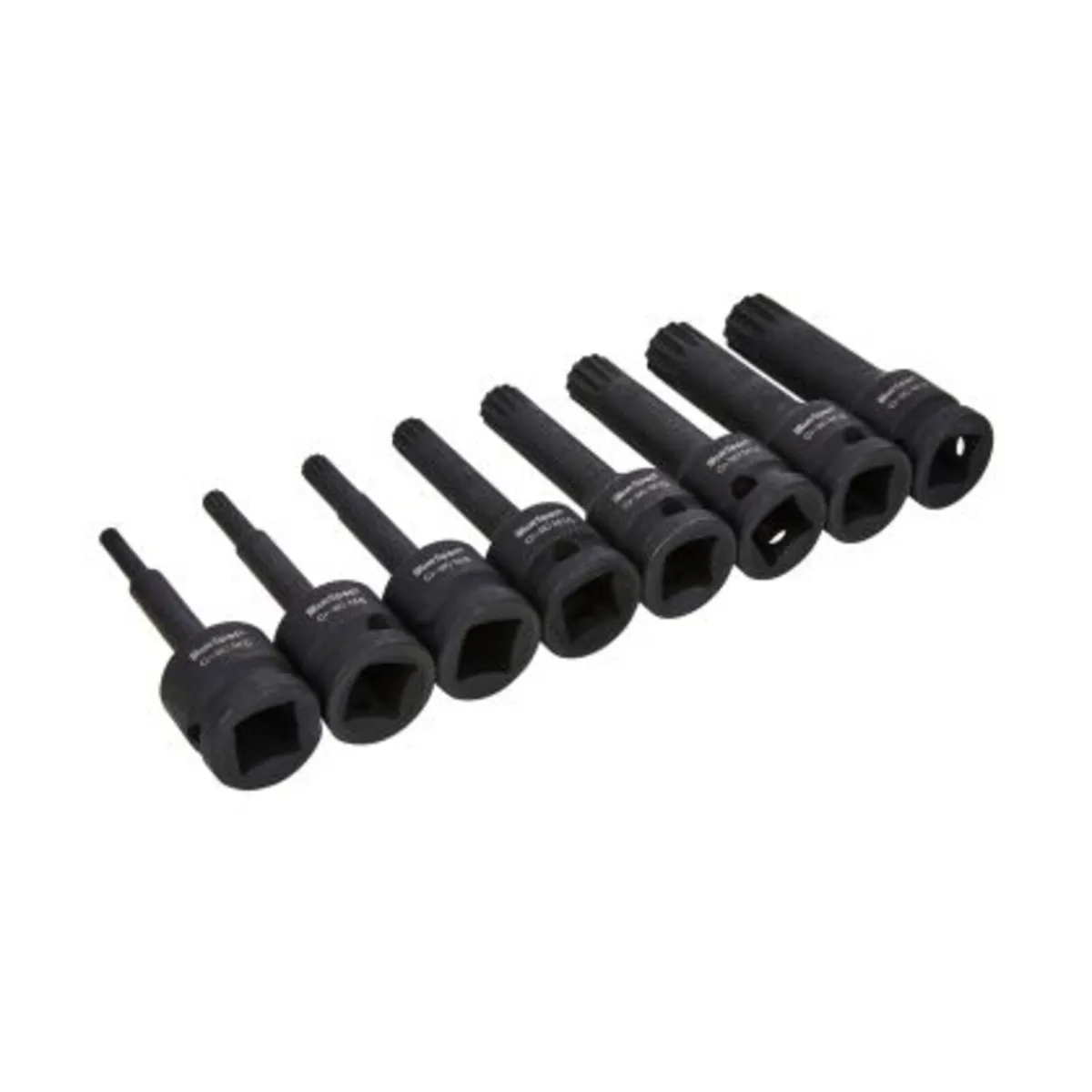 Blue Spot Tools Impact Spline Sockets – 8pc, 1/2″ - Image 2