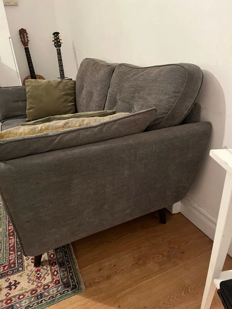 French Connection Zinc Sofas (3 & 2 seater) - Image 3