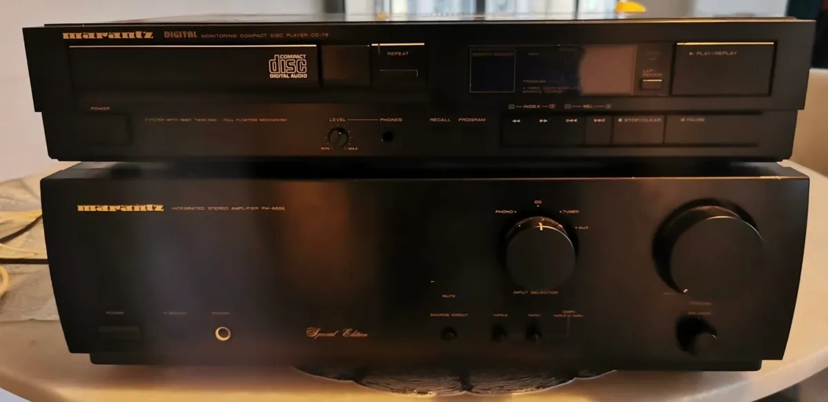 Marantz Amplifier + CD Player - Image 3