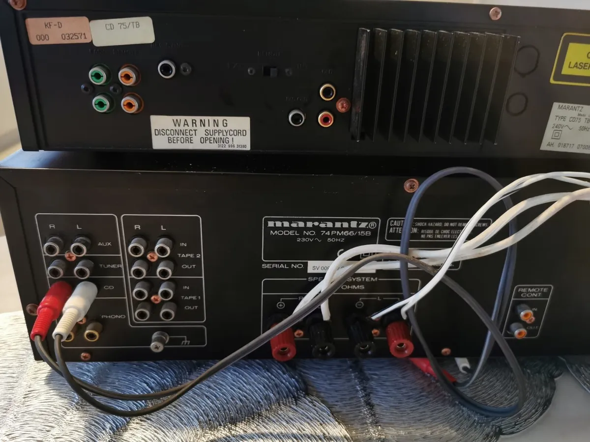 Marantz Amplifier + CD Player - Image 4