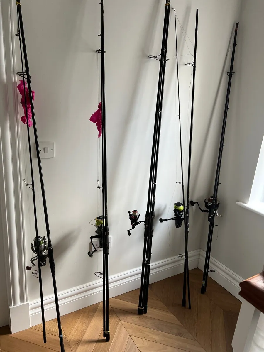 5 never used Fishing Rods but all or each !! - Image 2