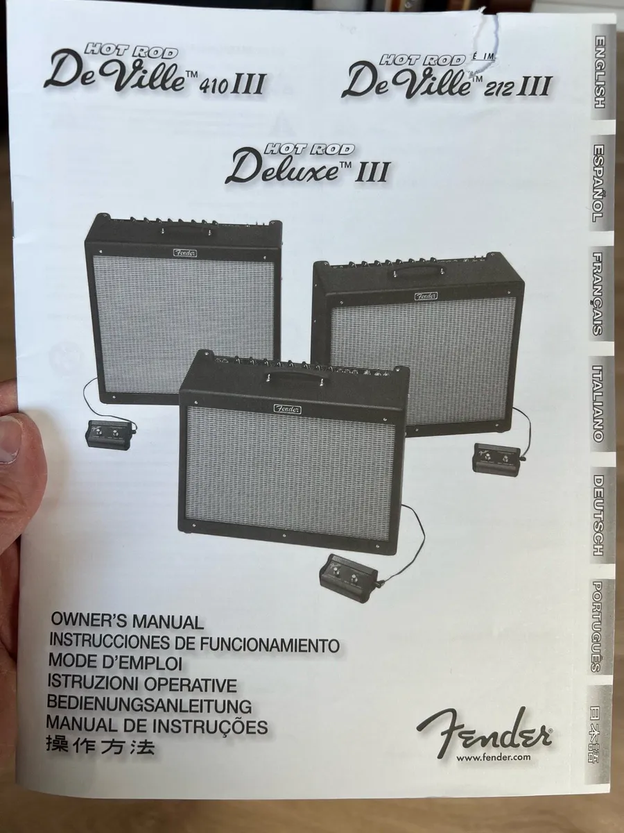 Fender deluxe hot rod amp - Image 2