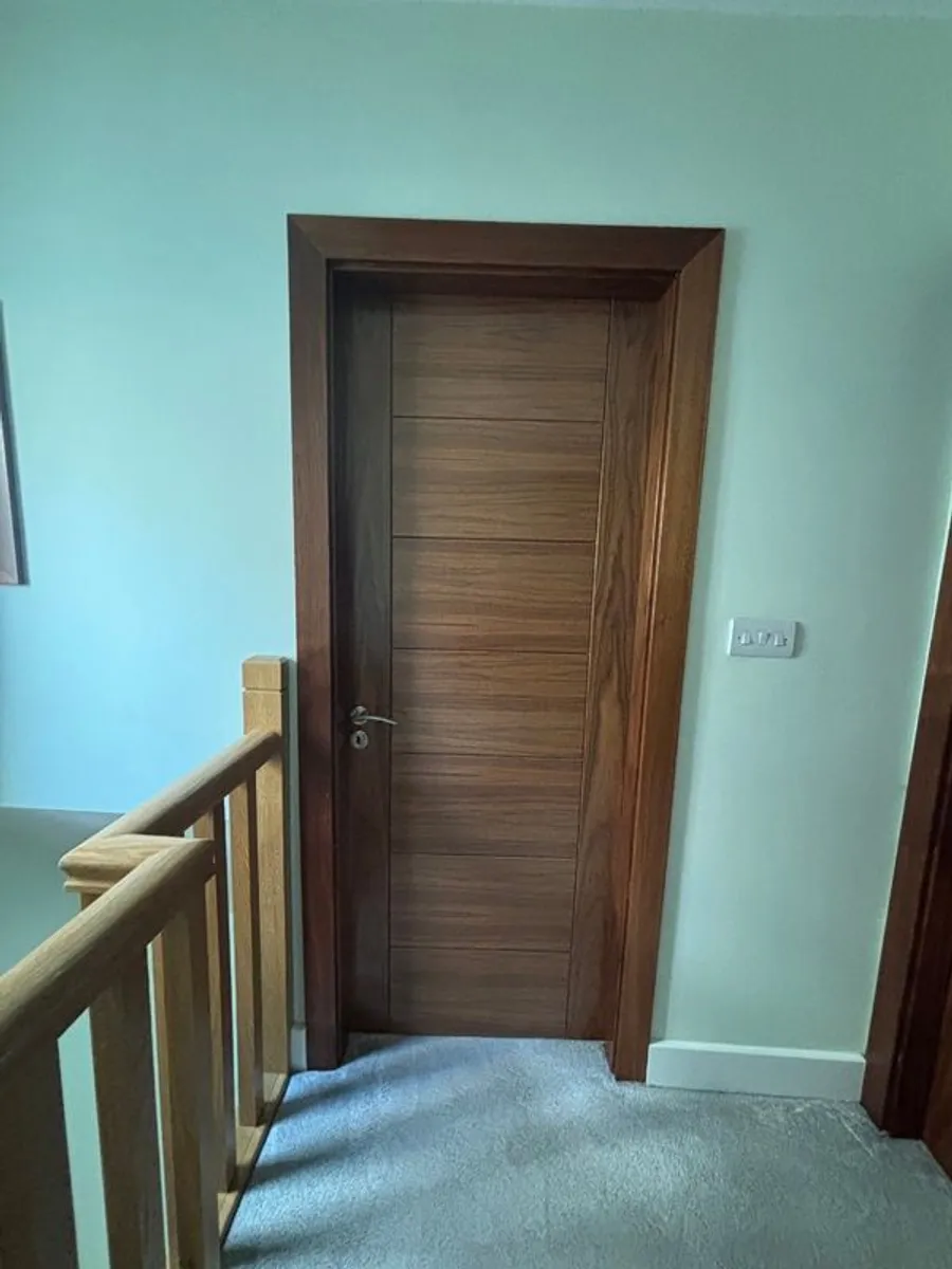 Walnut internal doors for sale - Image 1