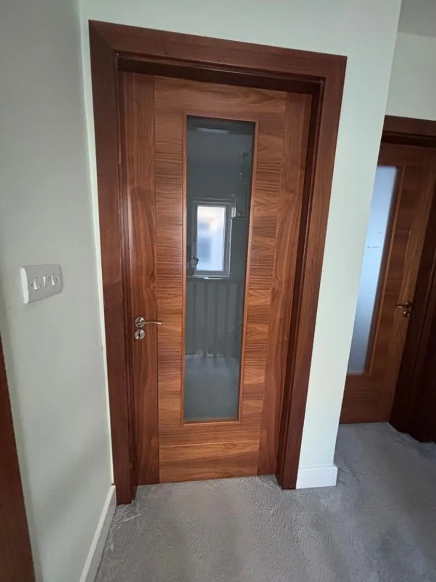 Walnut internal doors for sale - Image 2