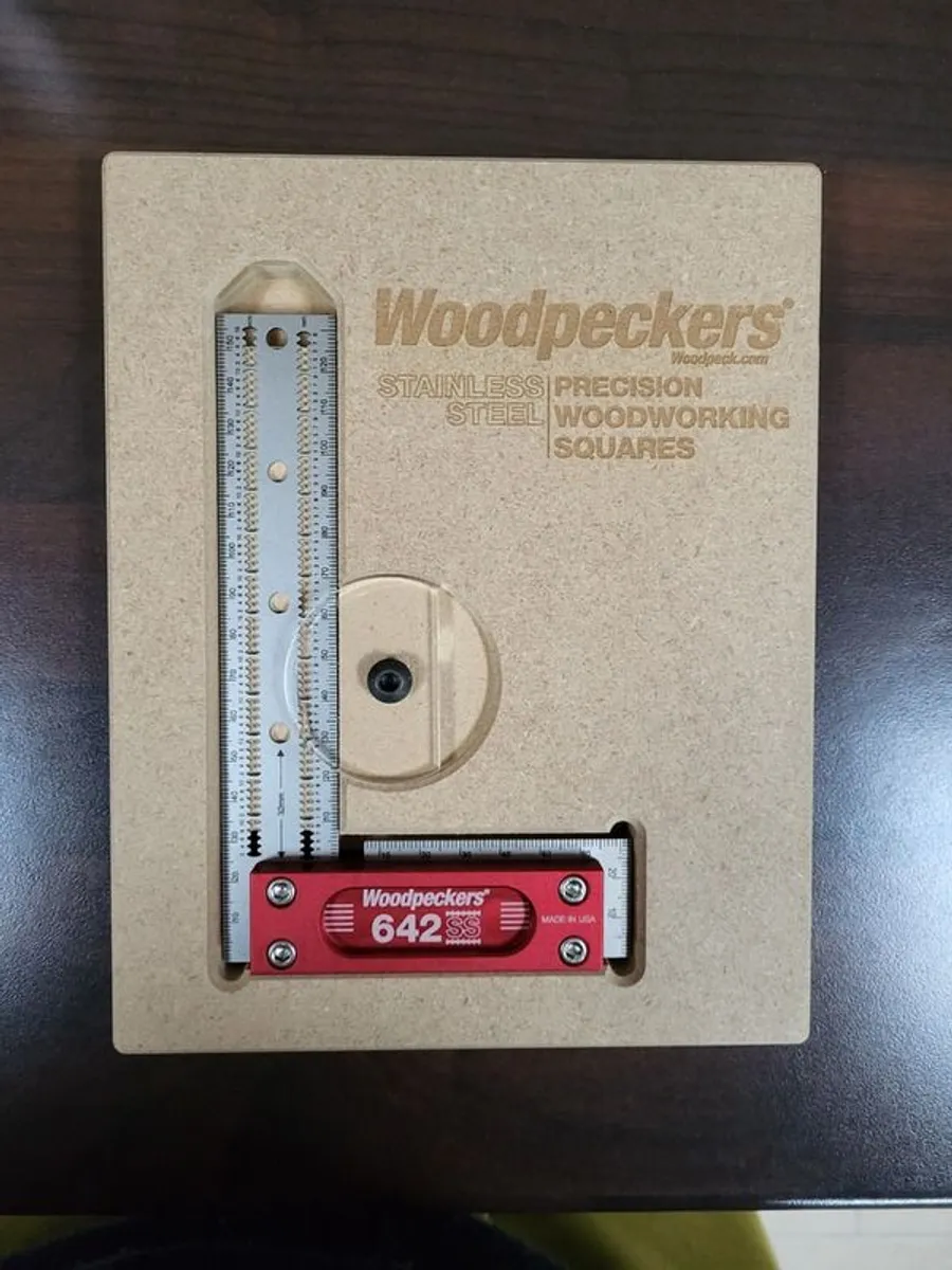 Woodpeckers Stainless Steel Square 150mm - Image 3