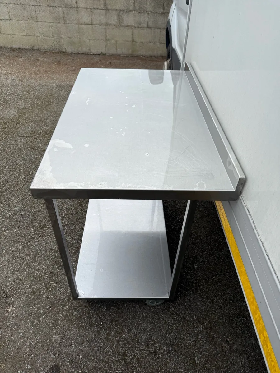 1m stainless steel table - Image 2