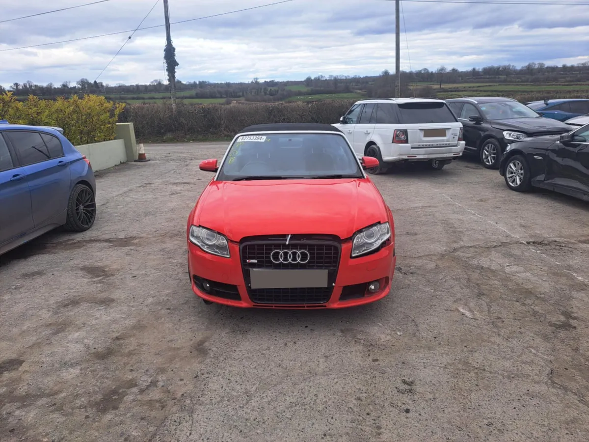 2008 AUDI A4  2.0 TFSI CONVERTIBLE FOR BREAKING! - Image 1