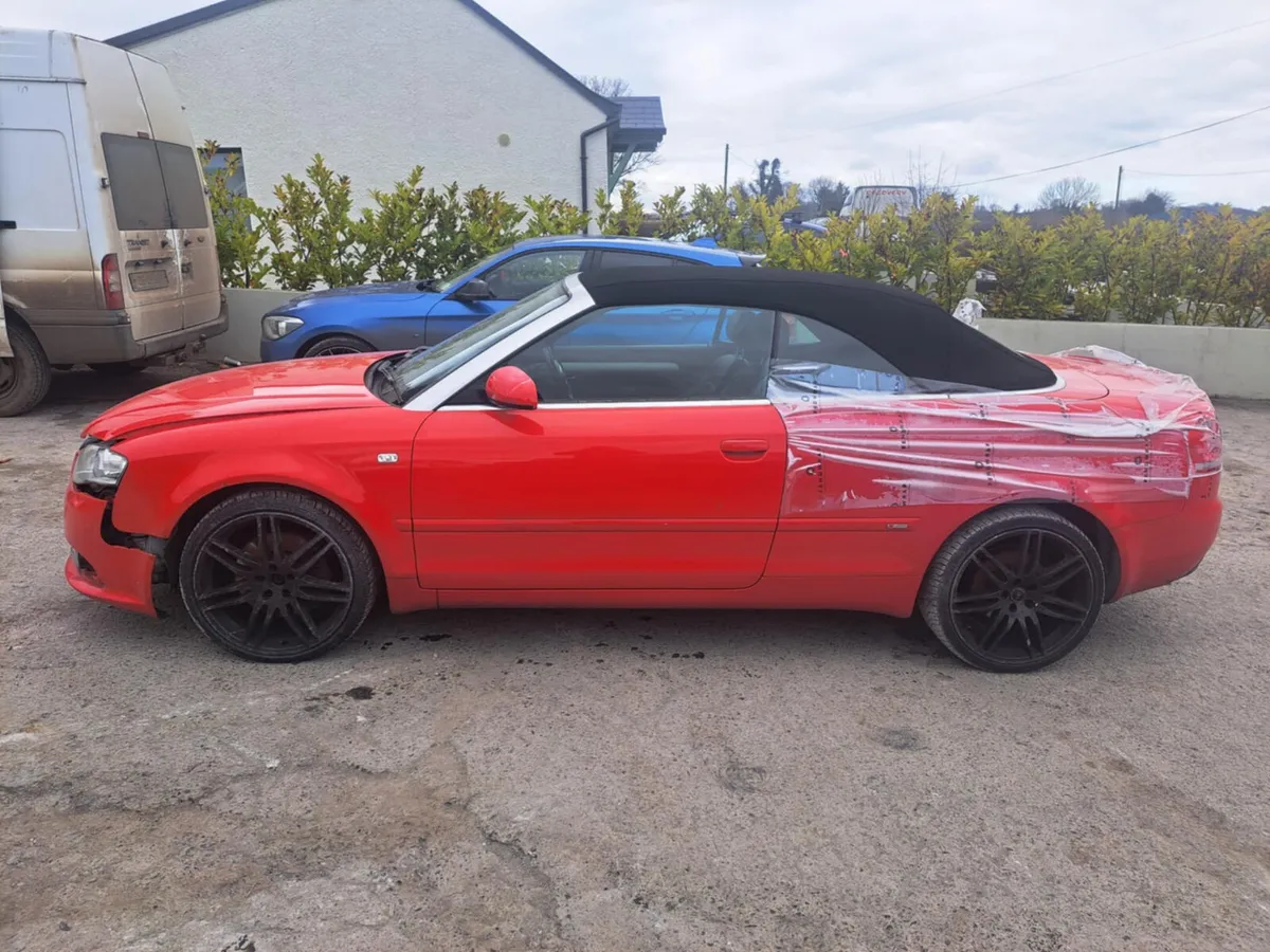 2008 AUDI A4  2.0 TFSI CONVERTIBLE FOR BREAKING! - Image 2