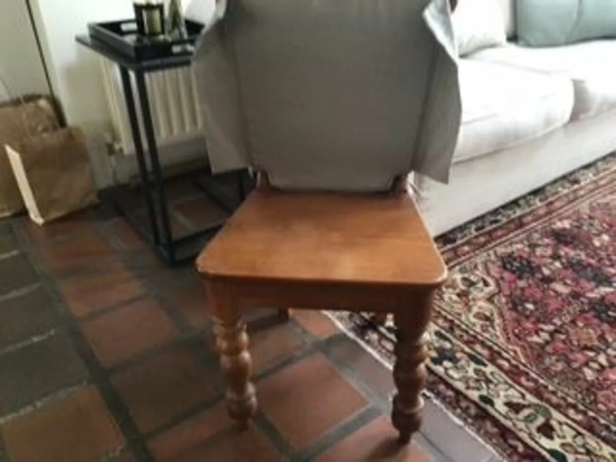 6 mahogany dining chairs - Image 3