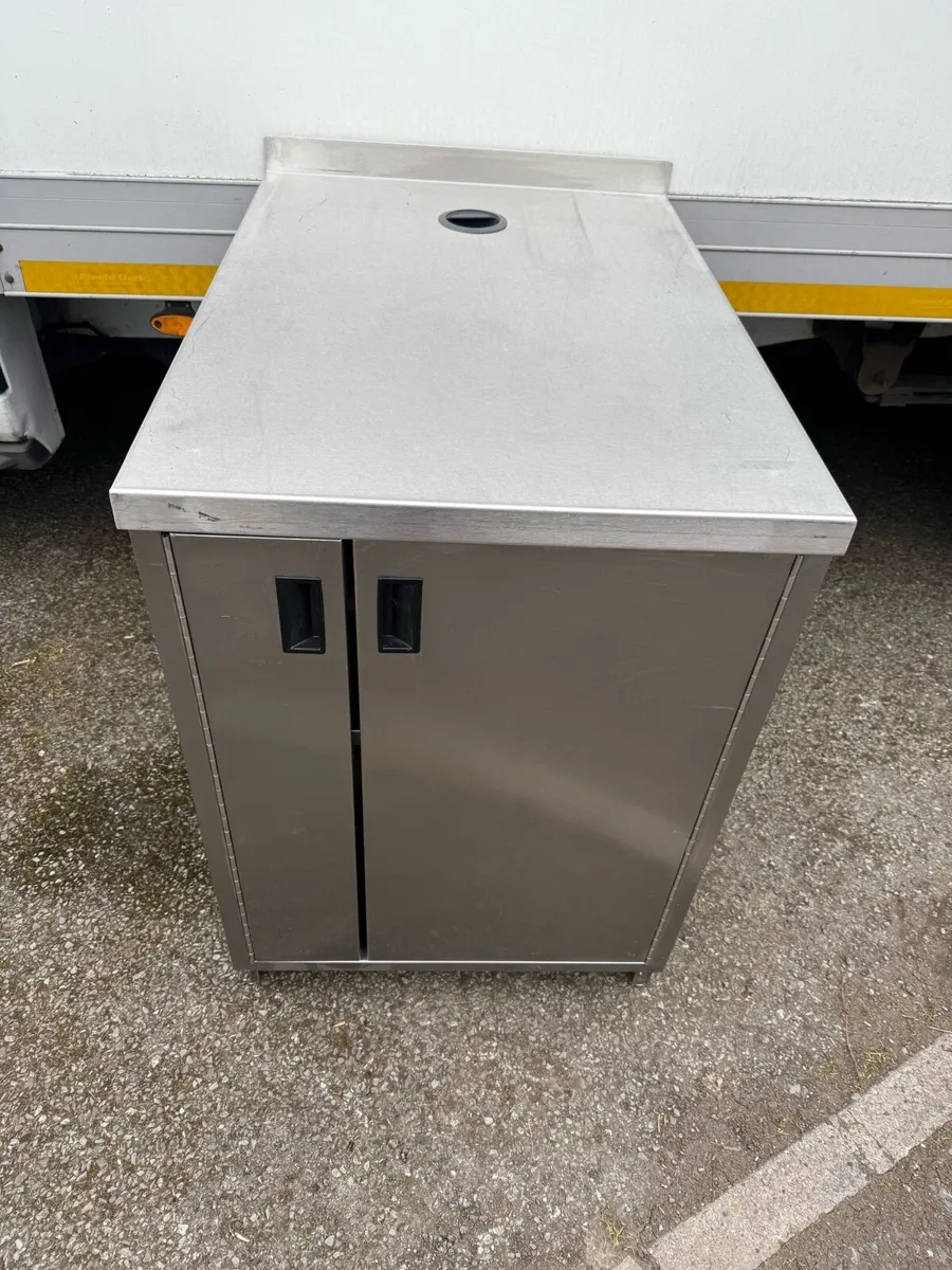 Stainless steel table - Image 1