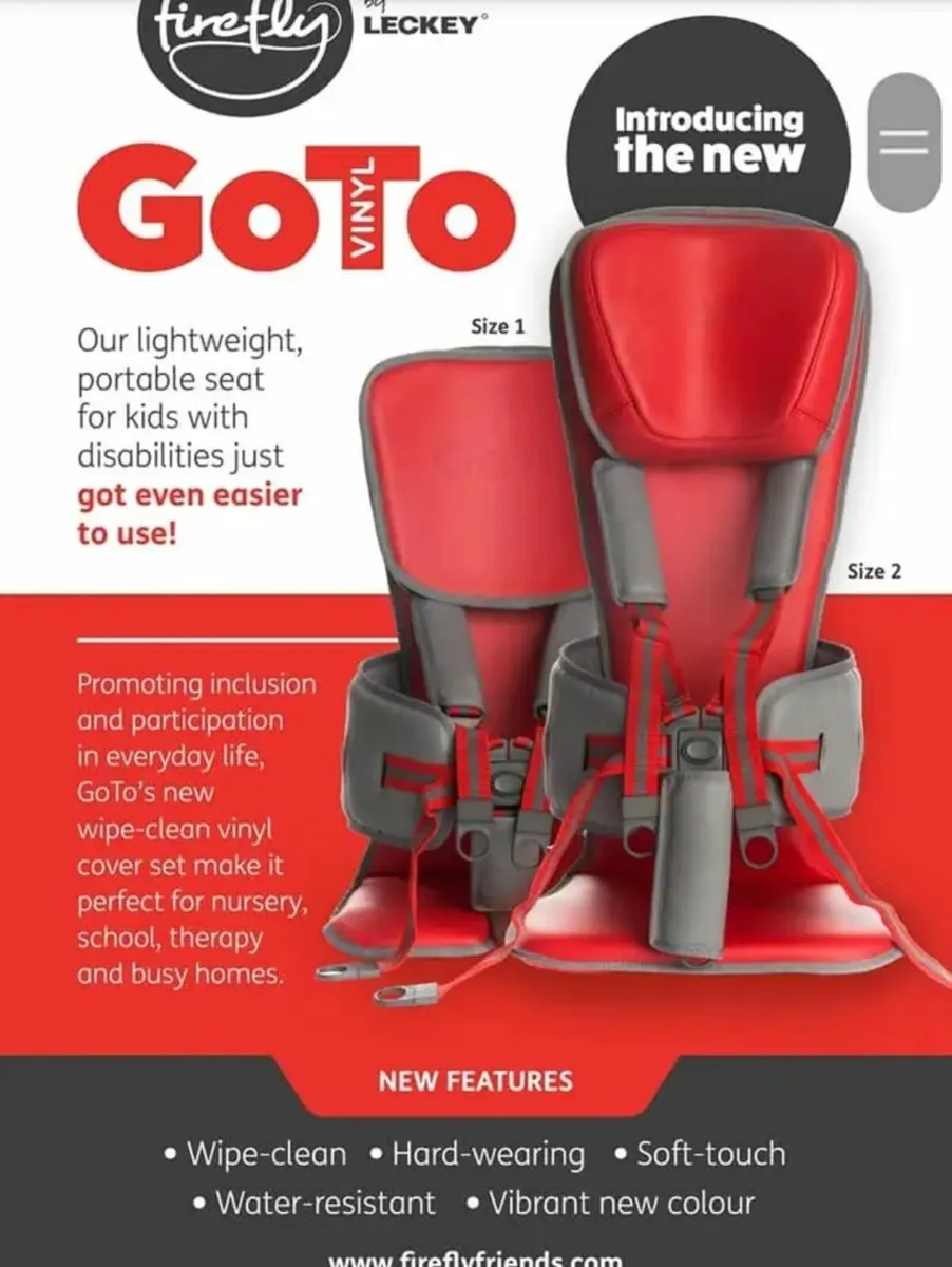 Firefly GoTo Seat - Disability Seat - Image 1