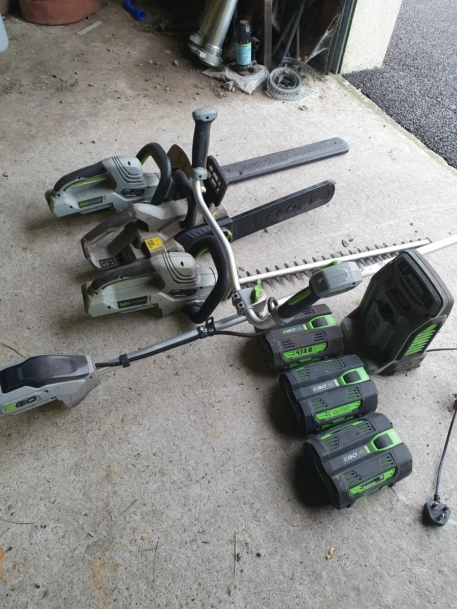 EGO battery powered garden equipment - Image 1