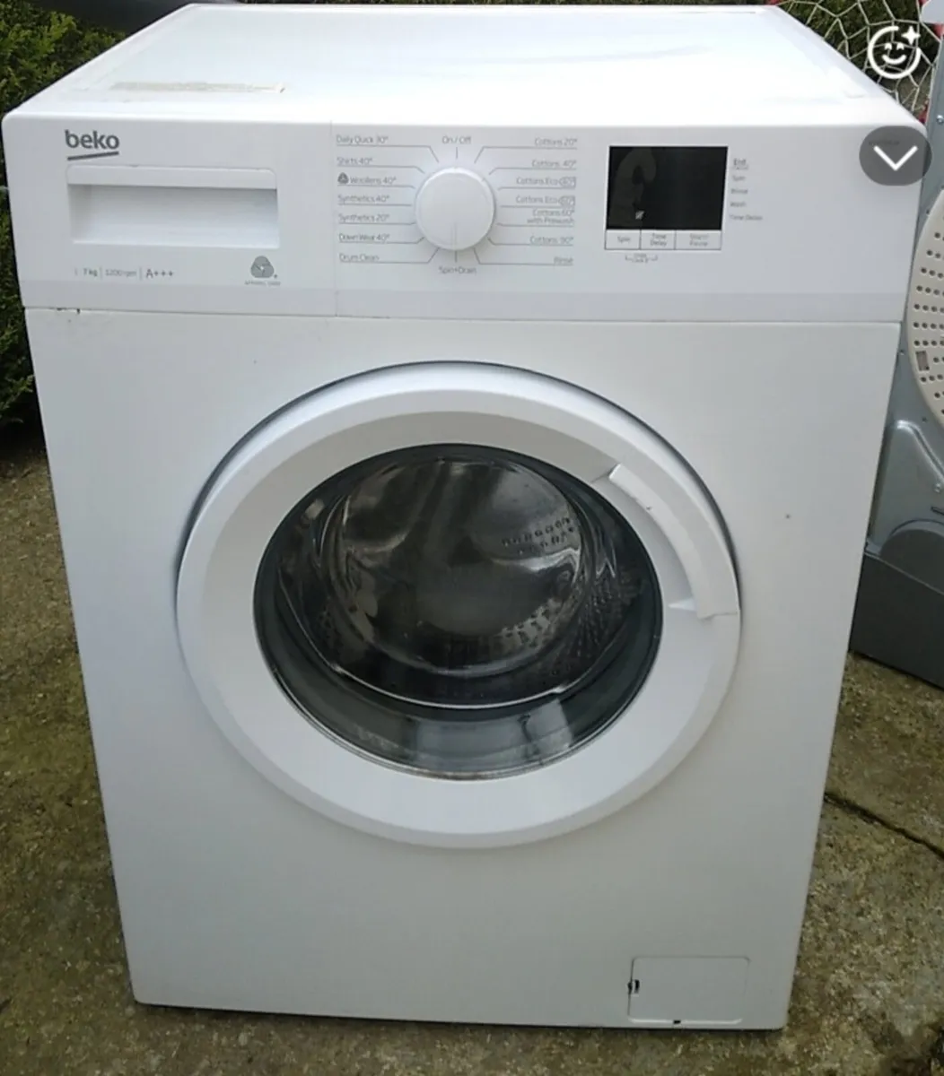 BEKO WASHING MACHINE - 7KG LOAD.