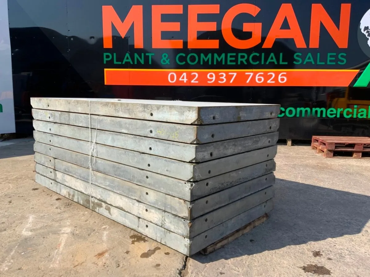 2.5mts x 1.25mts MEVA FORMWORK PANELS.......999 - Image 1