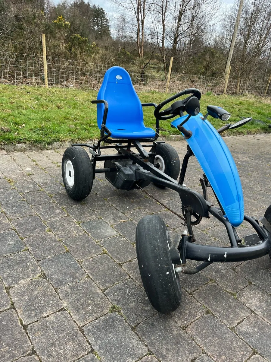 berg go kart and trailer - Image 1