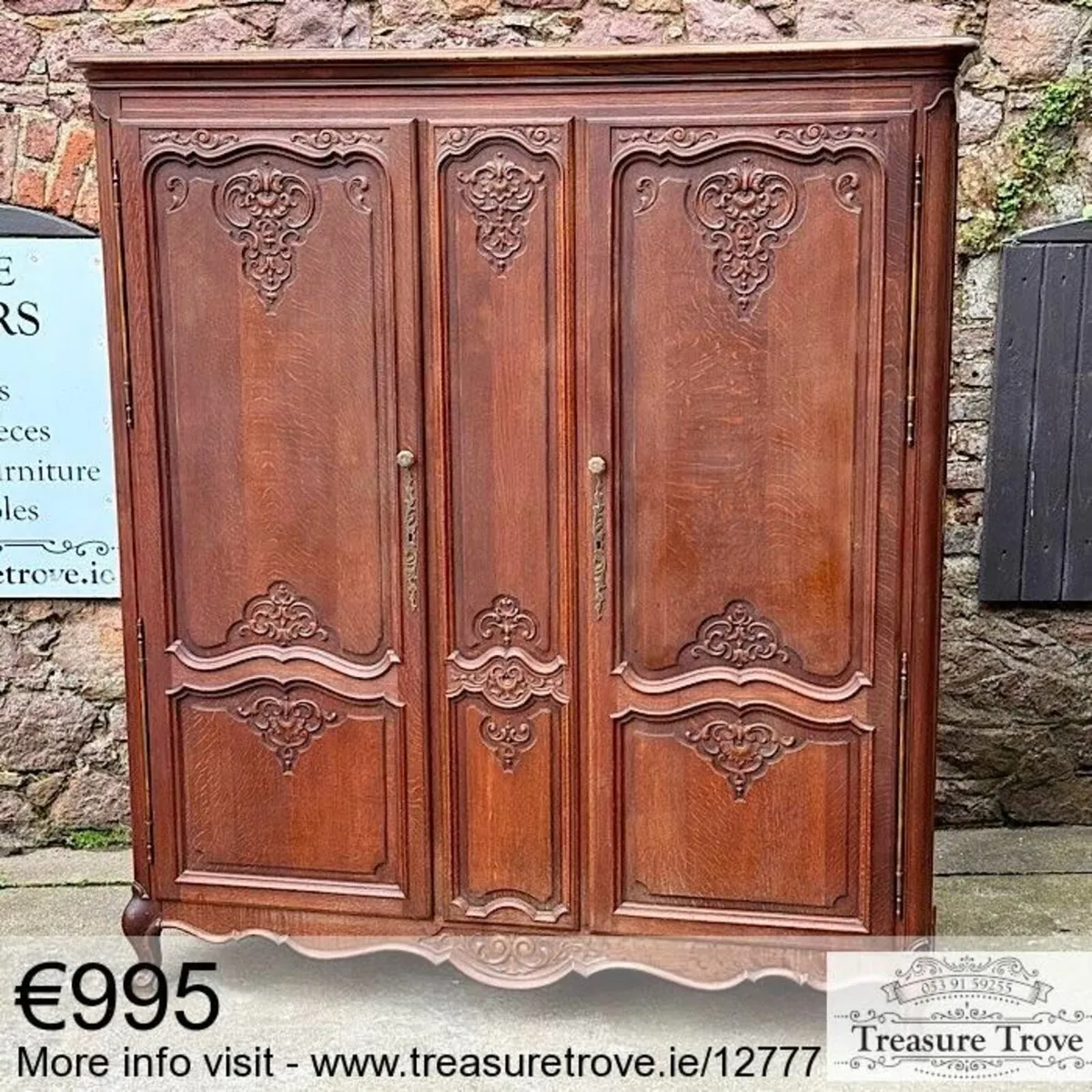 Vintage and Antique Wardrobe/Armoire - Image 3
