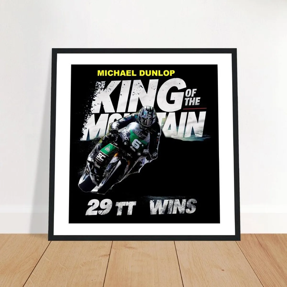 Michael Dunlop 29TT Wins Framed Print - Image 2