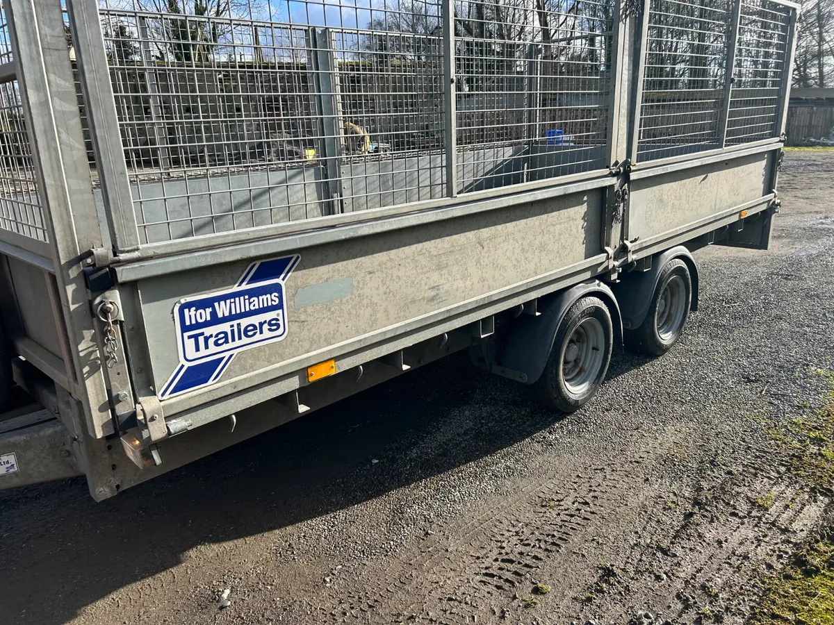 Ifor Williams 14ft Lm146 with Mesh Sides - Image 3