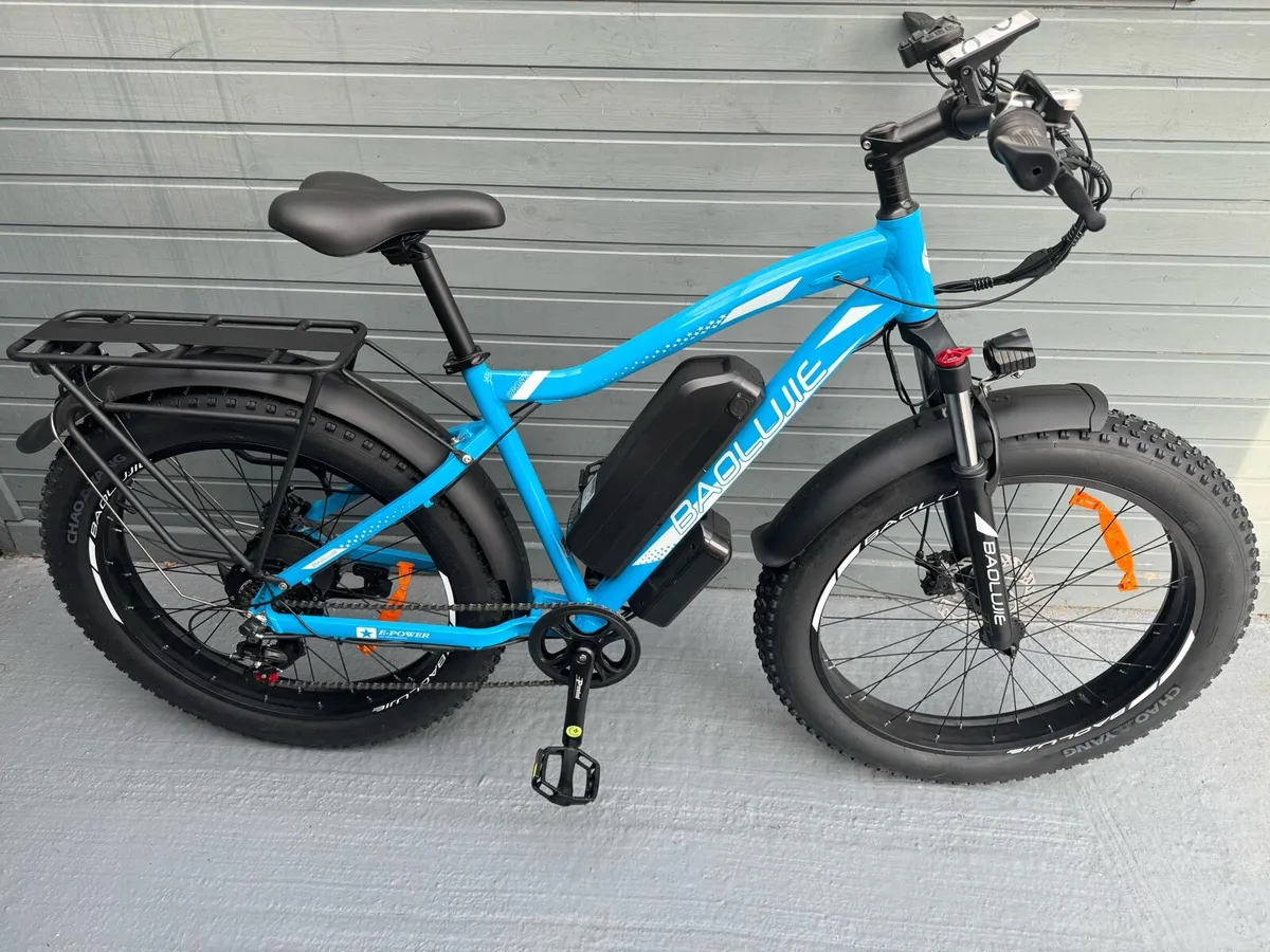 Free Delivery - ex display 1000w Electric Bike - Image 1