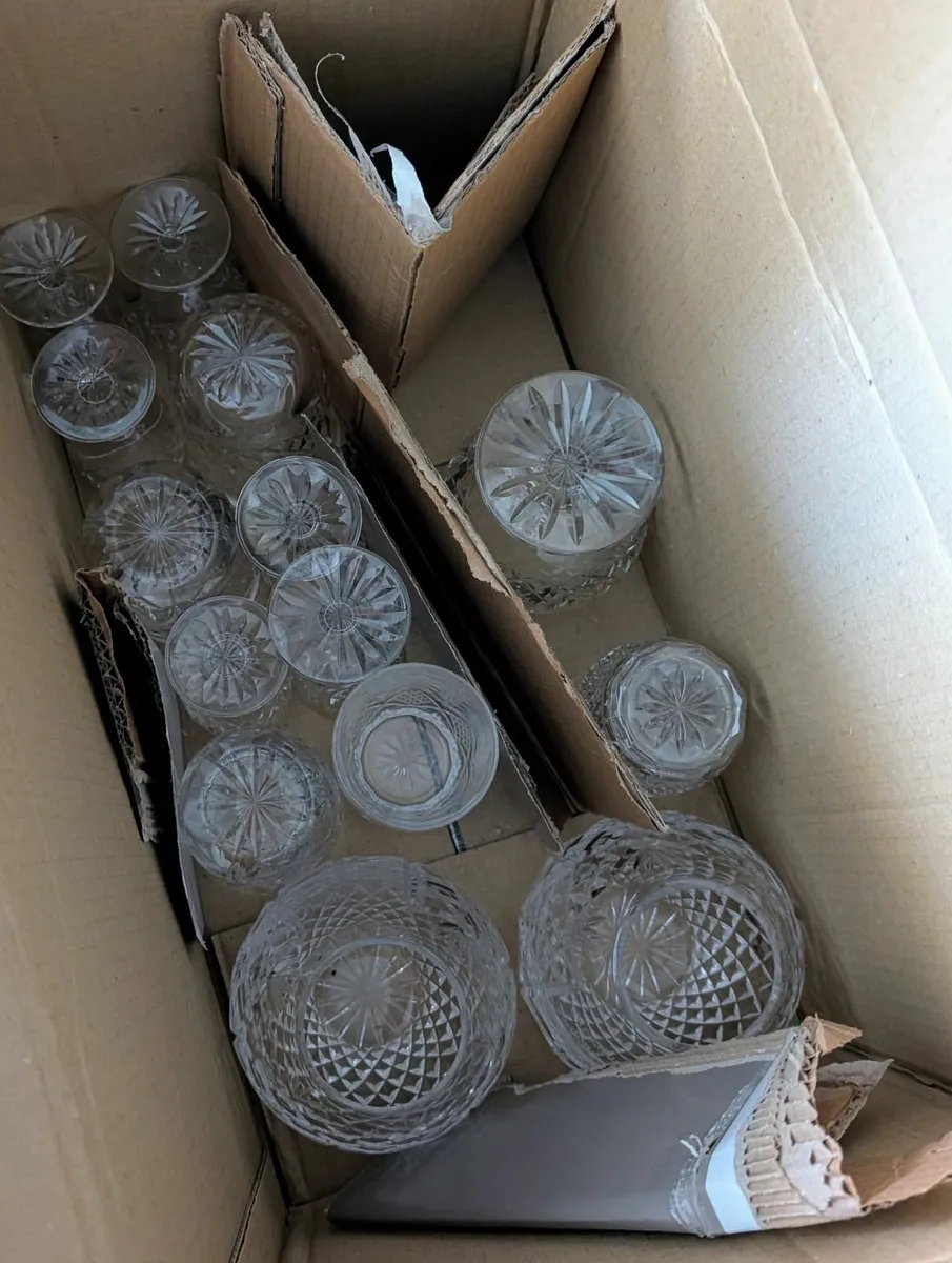 Waterford/Galway/Belfast crystal glassware - Image 4