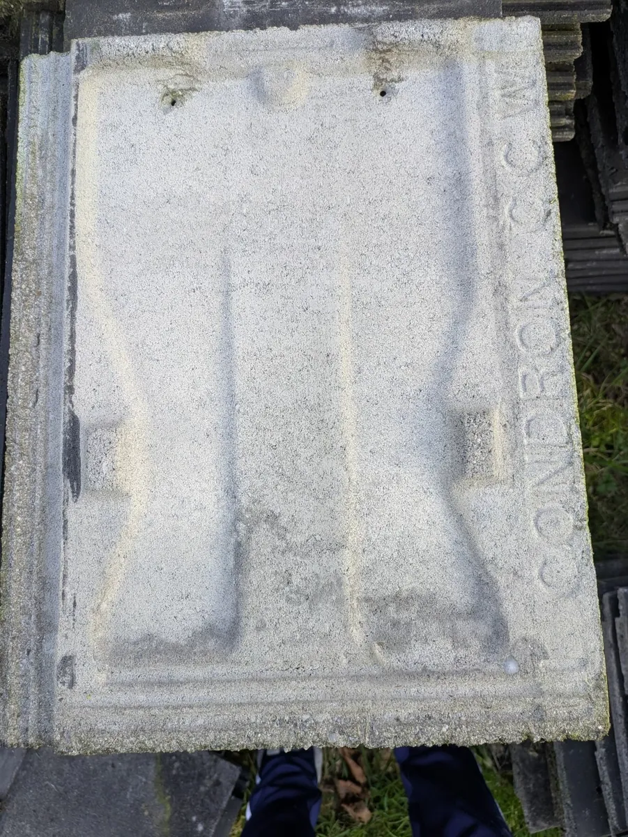 Concrete flat roof tiles - Image 4
