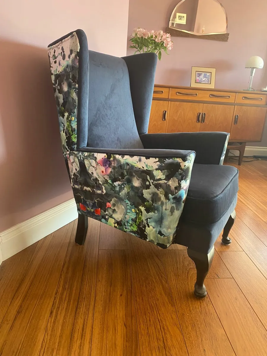 Queen Anne Armchair (Retro Look) - Image 2