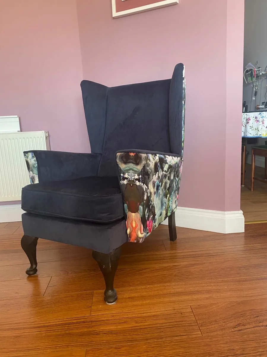 Queen Anne Armchair (Retro Look) - Image 3