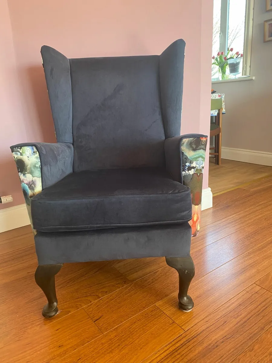 Queen Anne Armchair (Retro Look) - Image 1