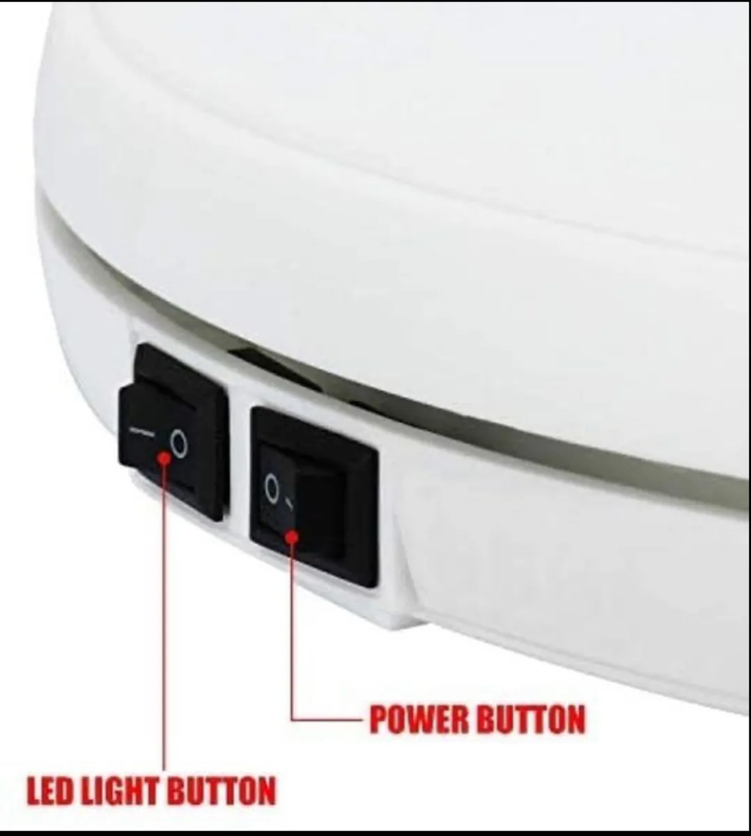ROTATING PRODUCT PHOTO DISPLAY TURNTABLE - Image 3