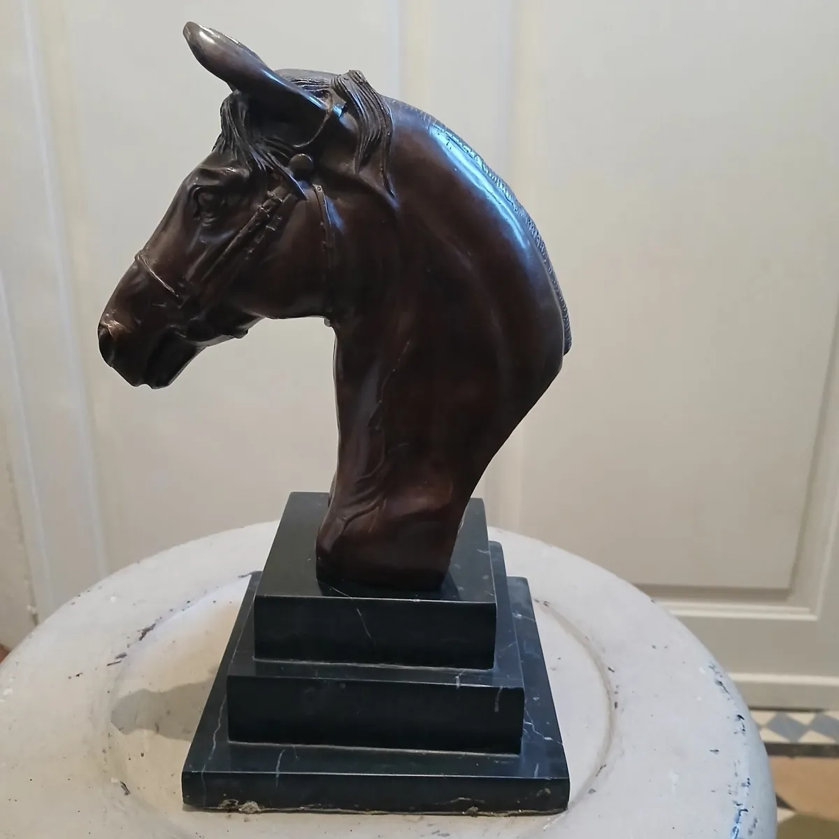 Bronze Horse Head - Image 1