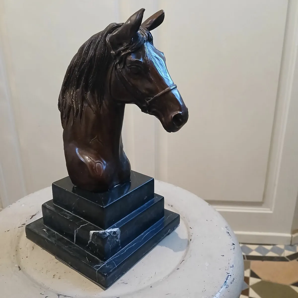 Bronze Horse Head - Image 4