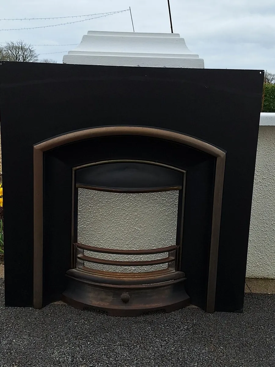 Fireplace cast iron insert - Image 3