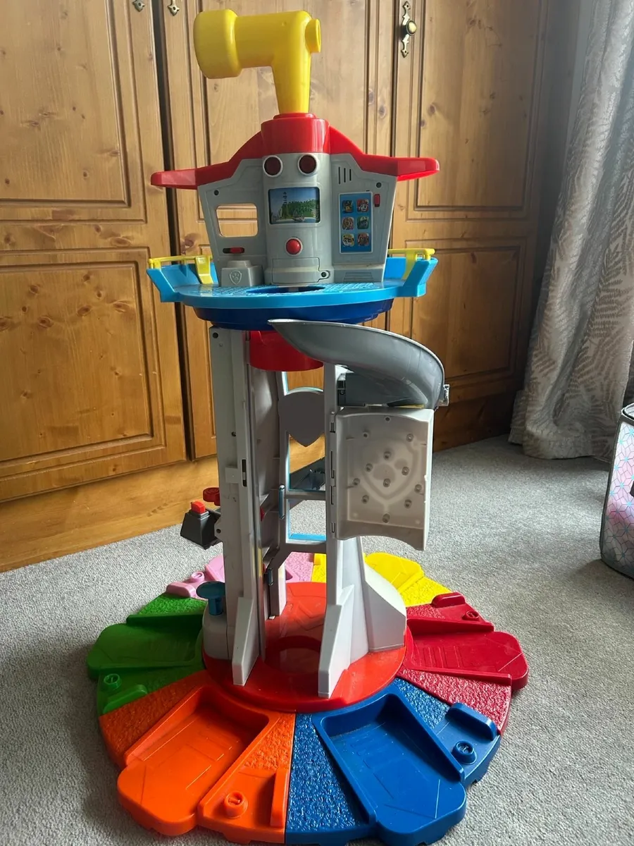 PAW PATROL TOWER AND Fisher Price BATCAVE - Image 2