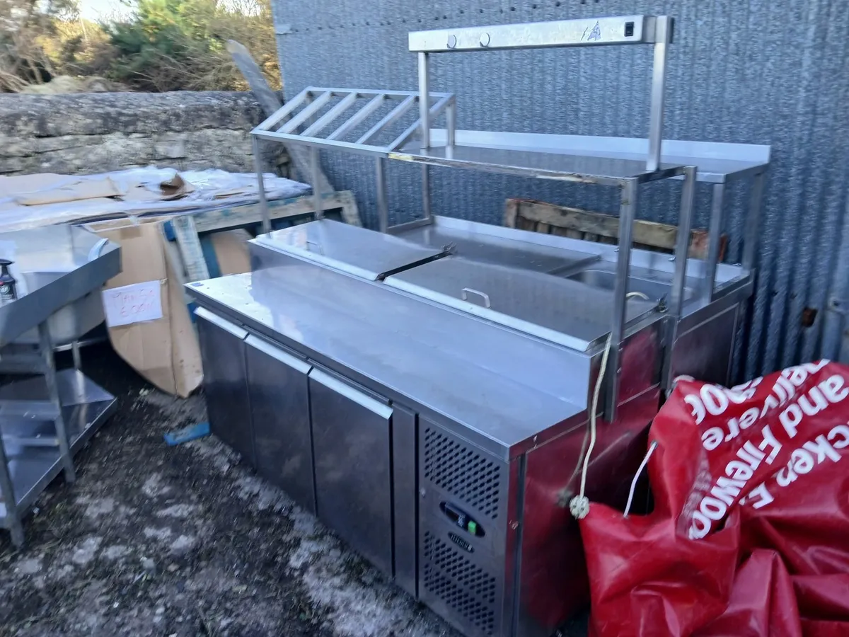 Staneless steel cabbinet ...prep unit delivered - Image 3