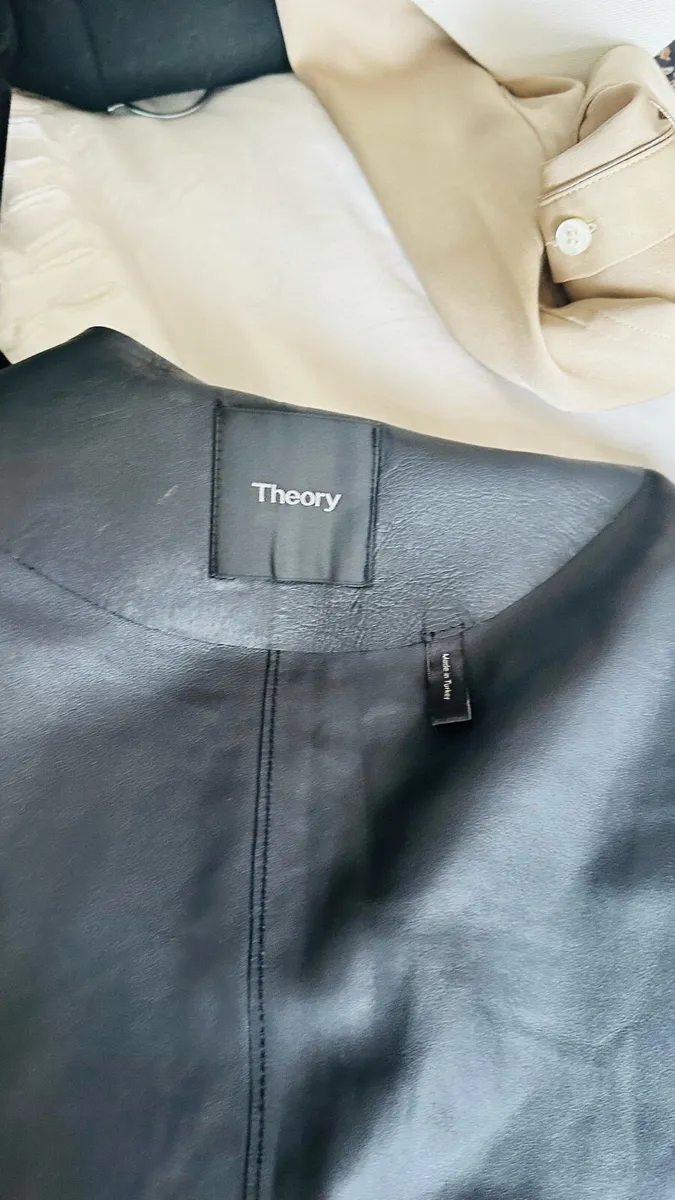 Theory leather Jacket - Image 2