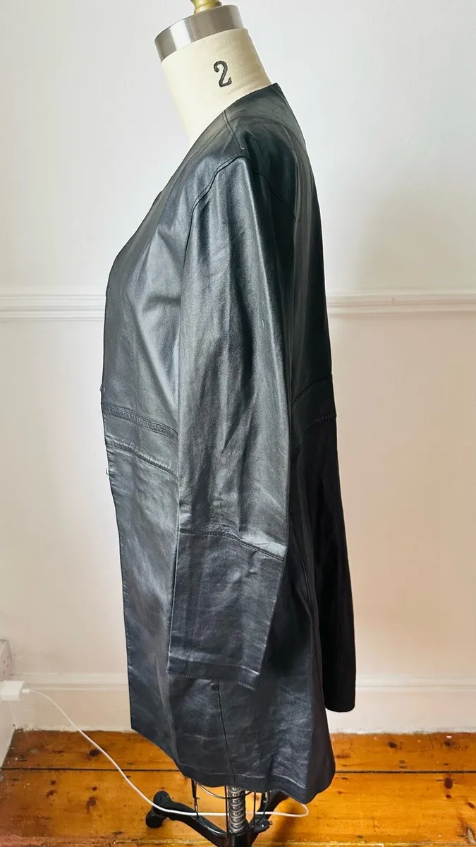 Theory leather Jacket - Image 4