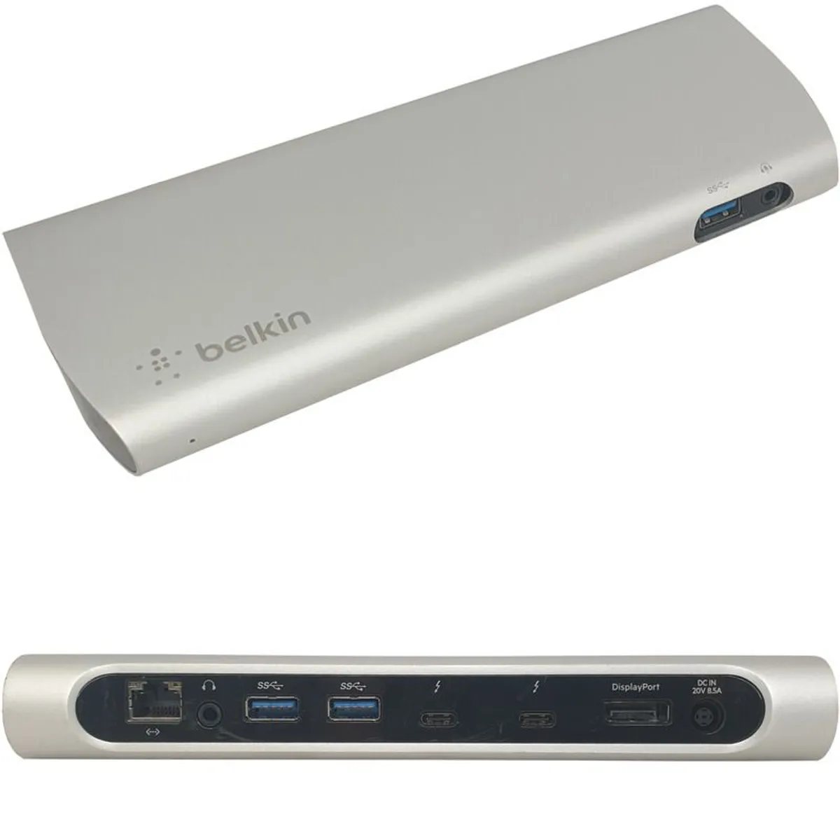 Belkin Thunderbolt 3 Express Dock HD F4U095 USB C Port with 170W Power Supply (Used) - Image 1