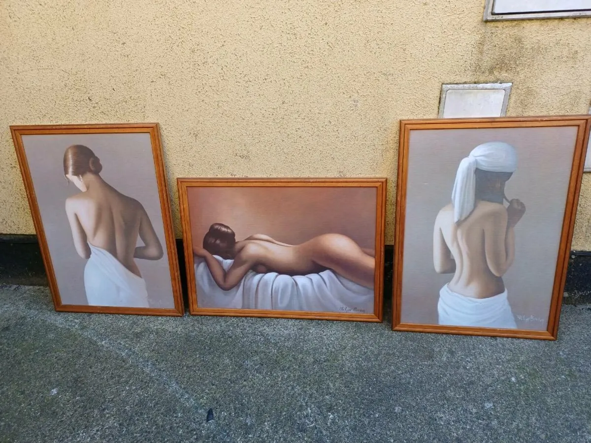 Large Vintage Philippe Boudoy Pictures - Image 1
