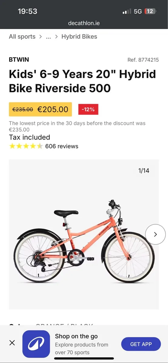 Girls Bike - Image 4