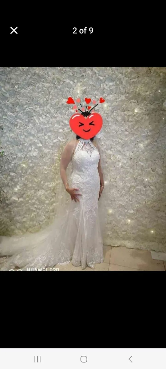 Wedding dress 10 maybe small 12 - Image 2