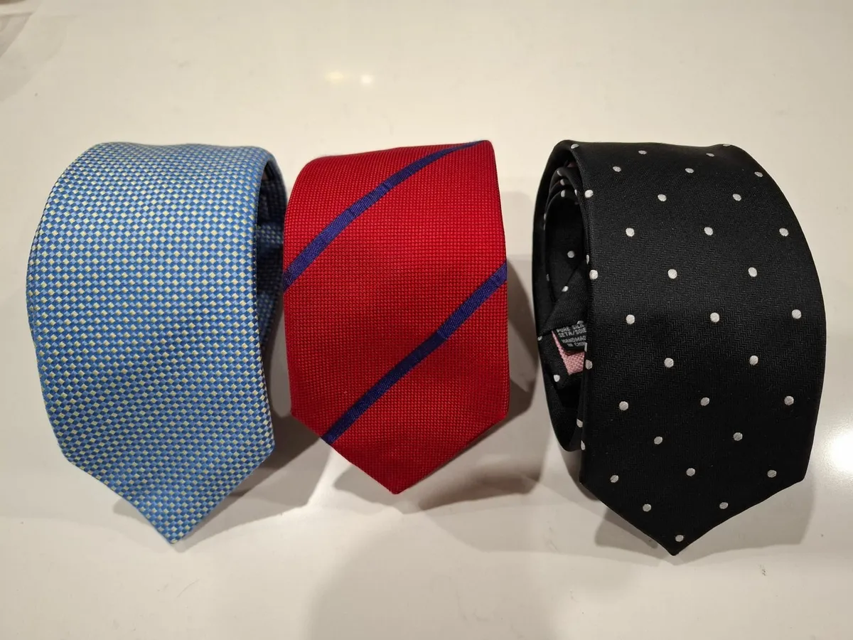Thomas Pink Ties x 3 - Image 1