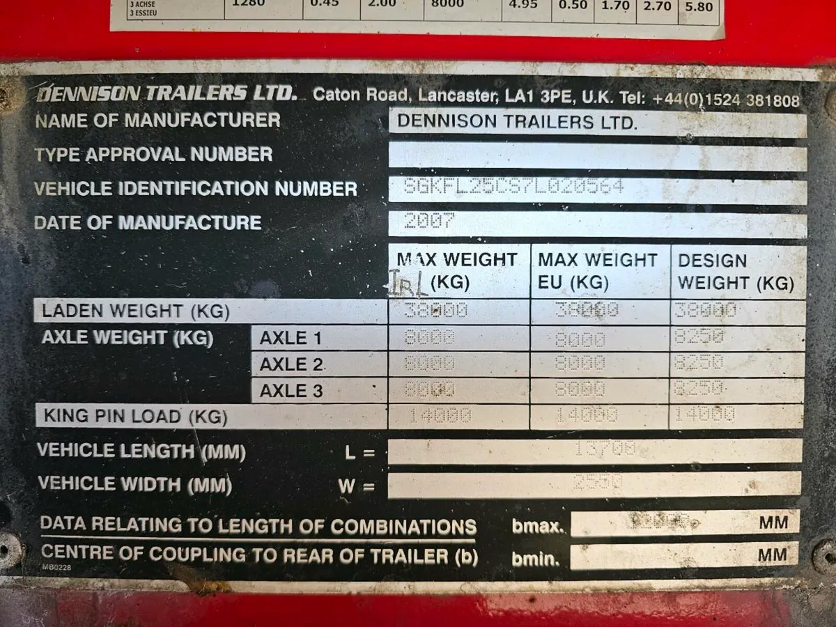 Dennison Curtainsider - Image 4