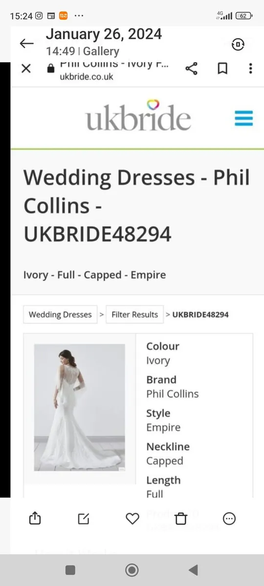 Wedding Dress - Image 2